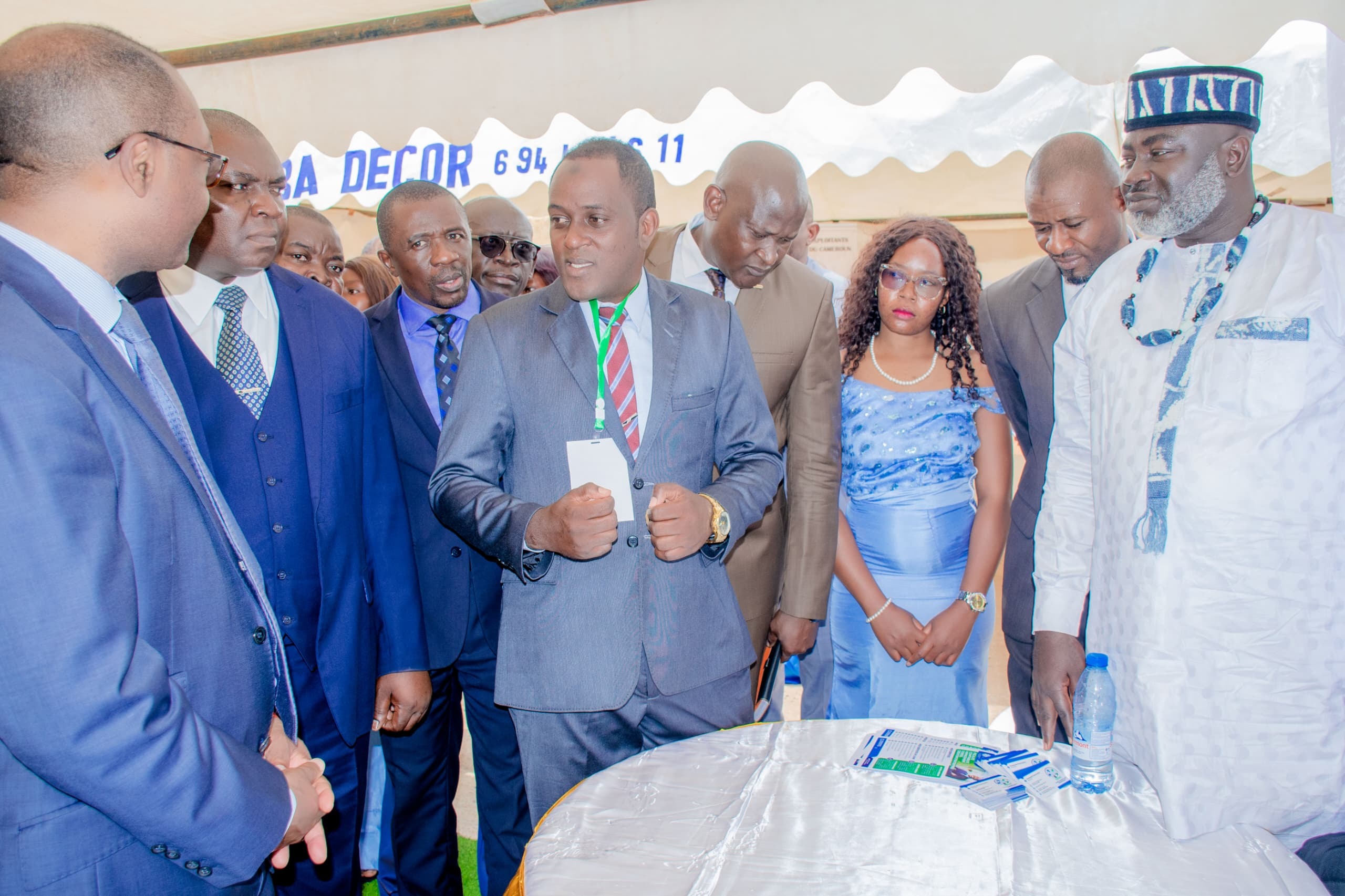 Visite officielle stand CD2C